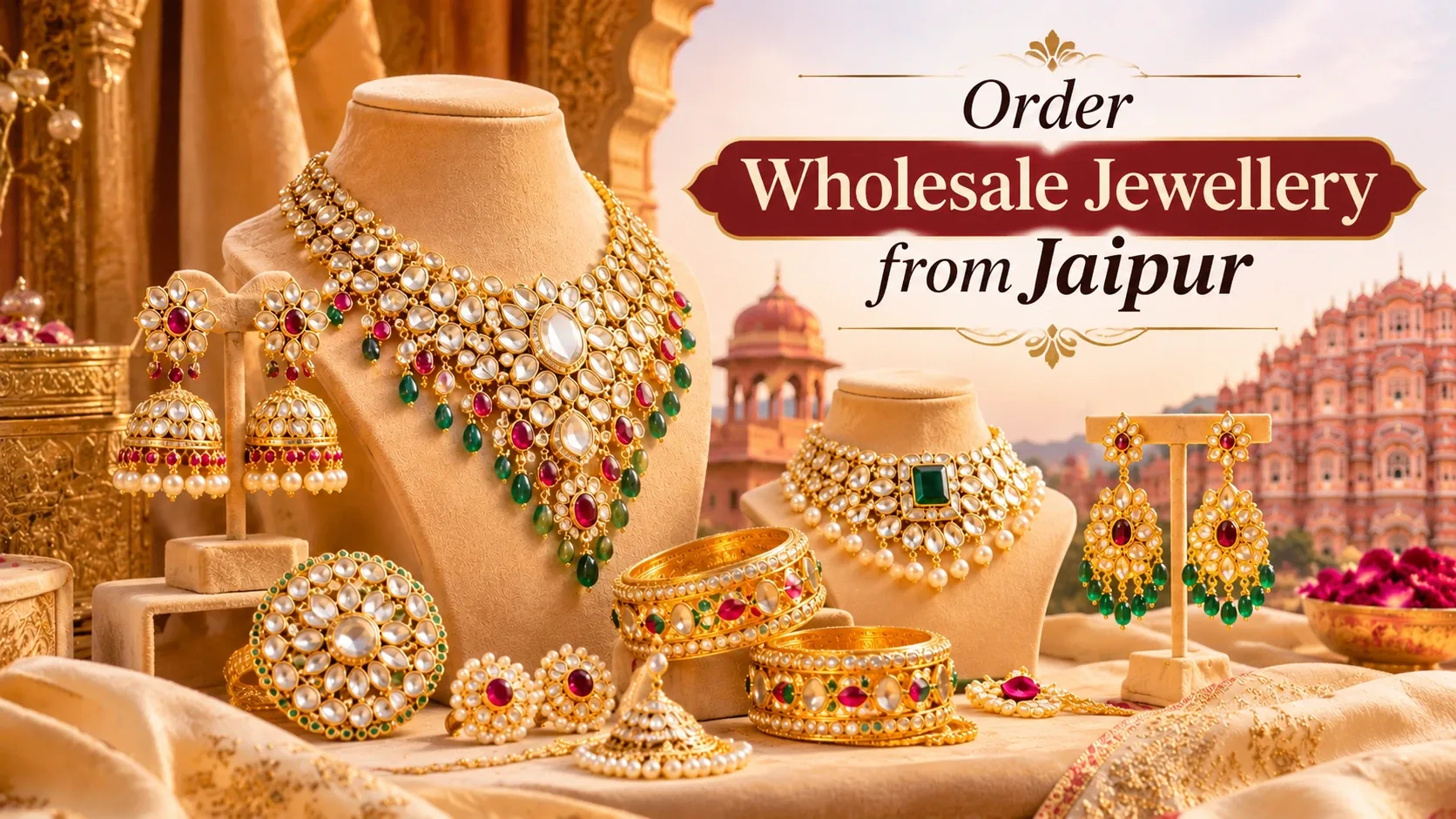 Order Wholesale Jewellery from Jaipur